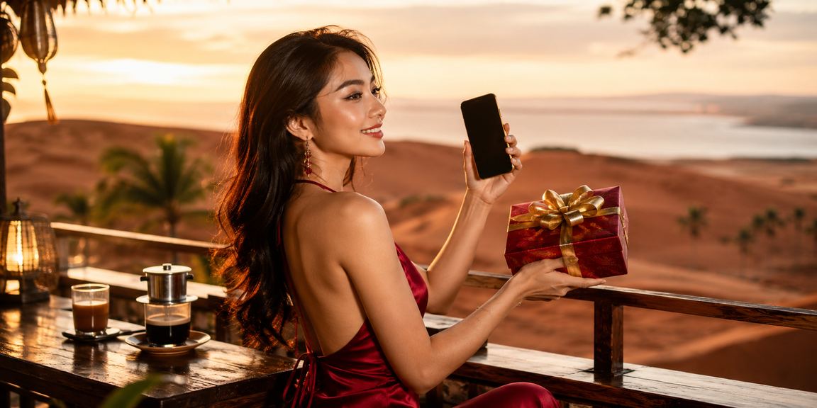 Không gian giải trí casino sôi động tại Việt Nam với ánh đèn hiện đại